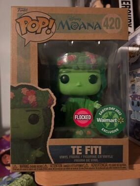 FUNKO POP EARTH DAY TI FITI flocked from Mohana